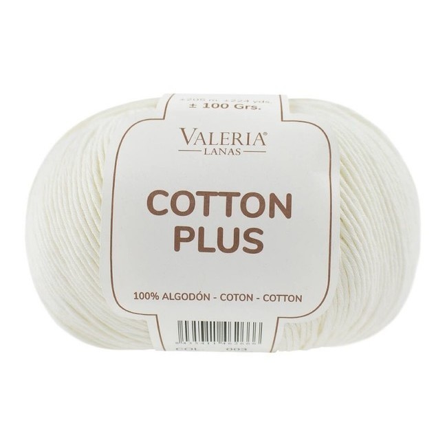 Vista delantera del cotton Plus de 100 g - Valeria en stock