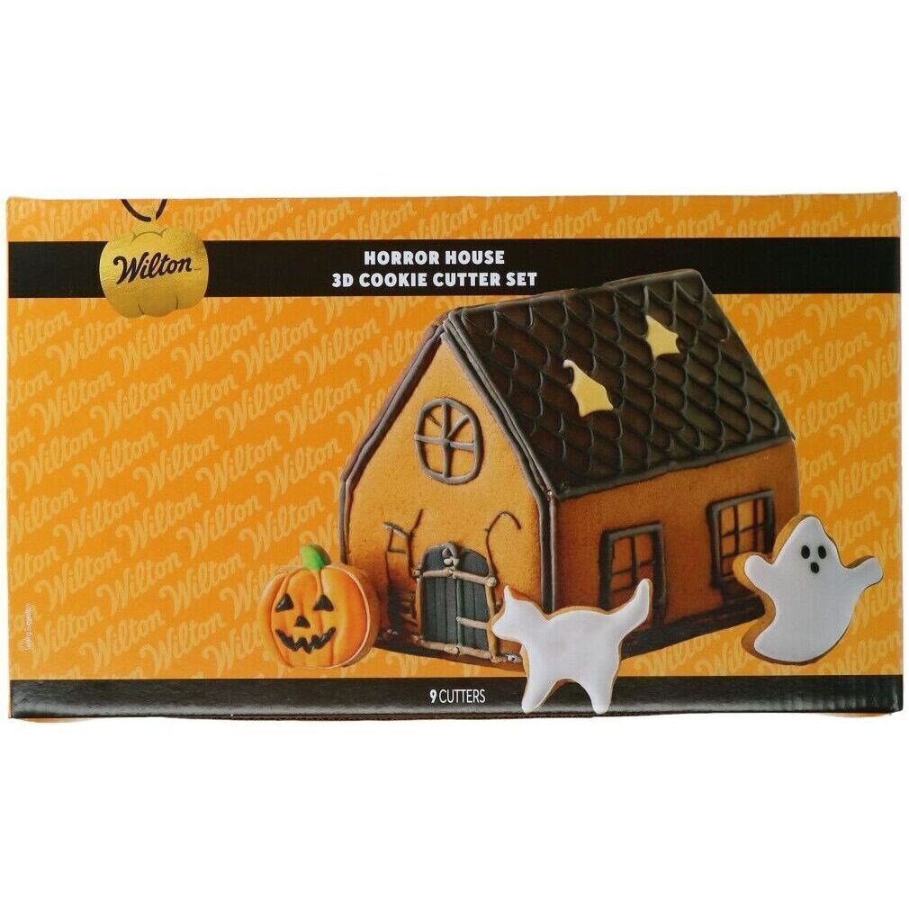 Cortador de Casa do Terror - Wilton - 9 unidades - 2