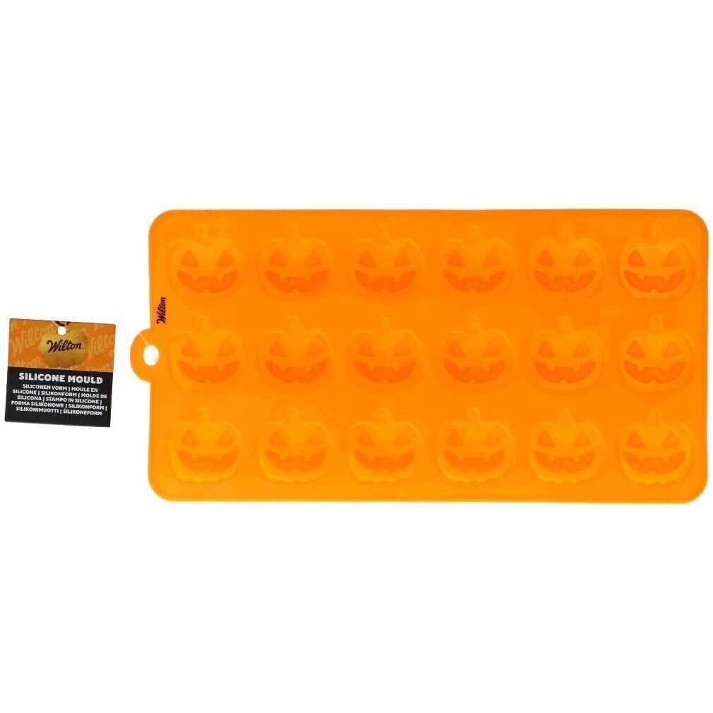 Forma de Abóboras de Halloween - Wilton - 18 cavidades - 2