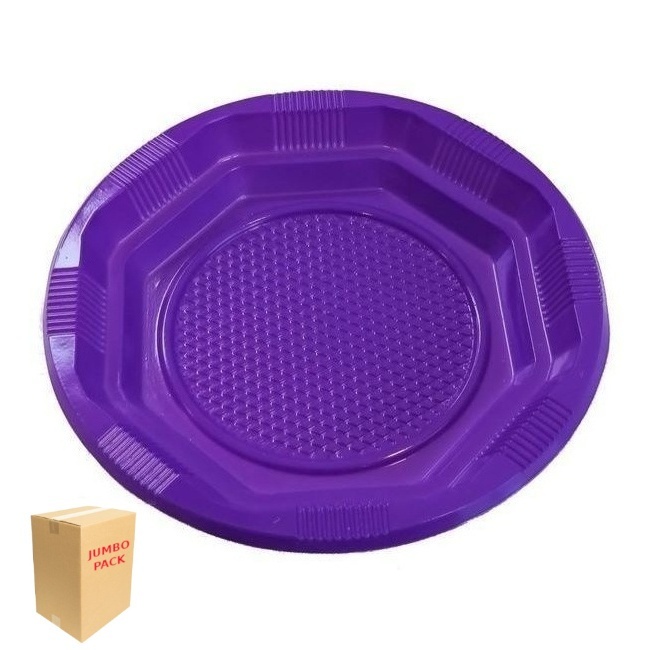 Pratos de plástico coloridos de 13,5 cm - 1920 pcs.