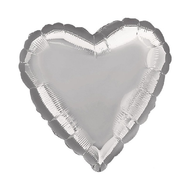 Balão coração colorido 45 cm - Anagrama - 1 unidade