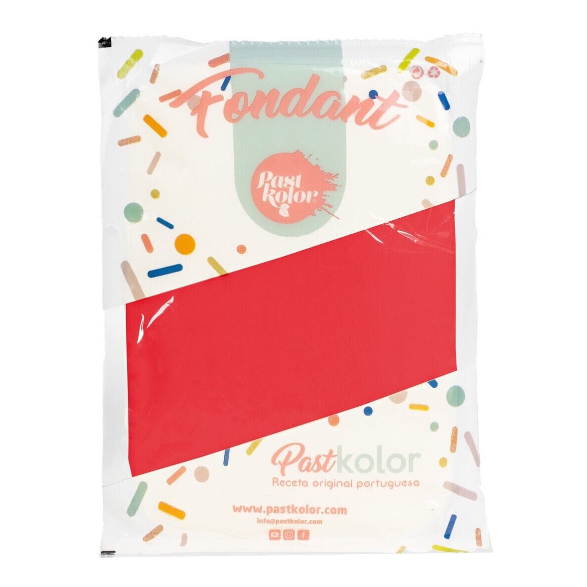 Pasta de açúcar 2,5 kg - Pastkolor