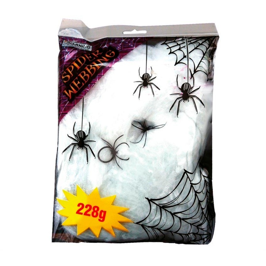 Teia de Aranha Branca de 228 gr - 3