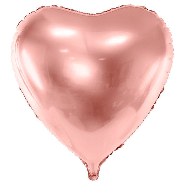 Balão coração colorido XXL 72 x 73 cm - PartyDeco - 1 peça