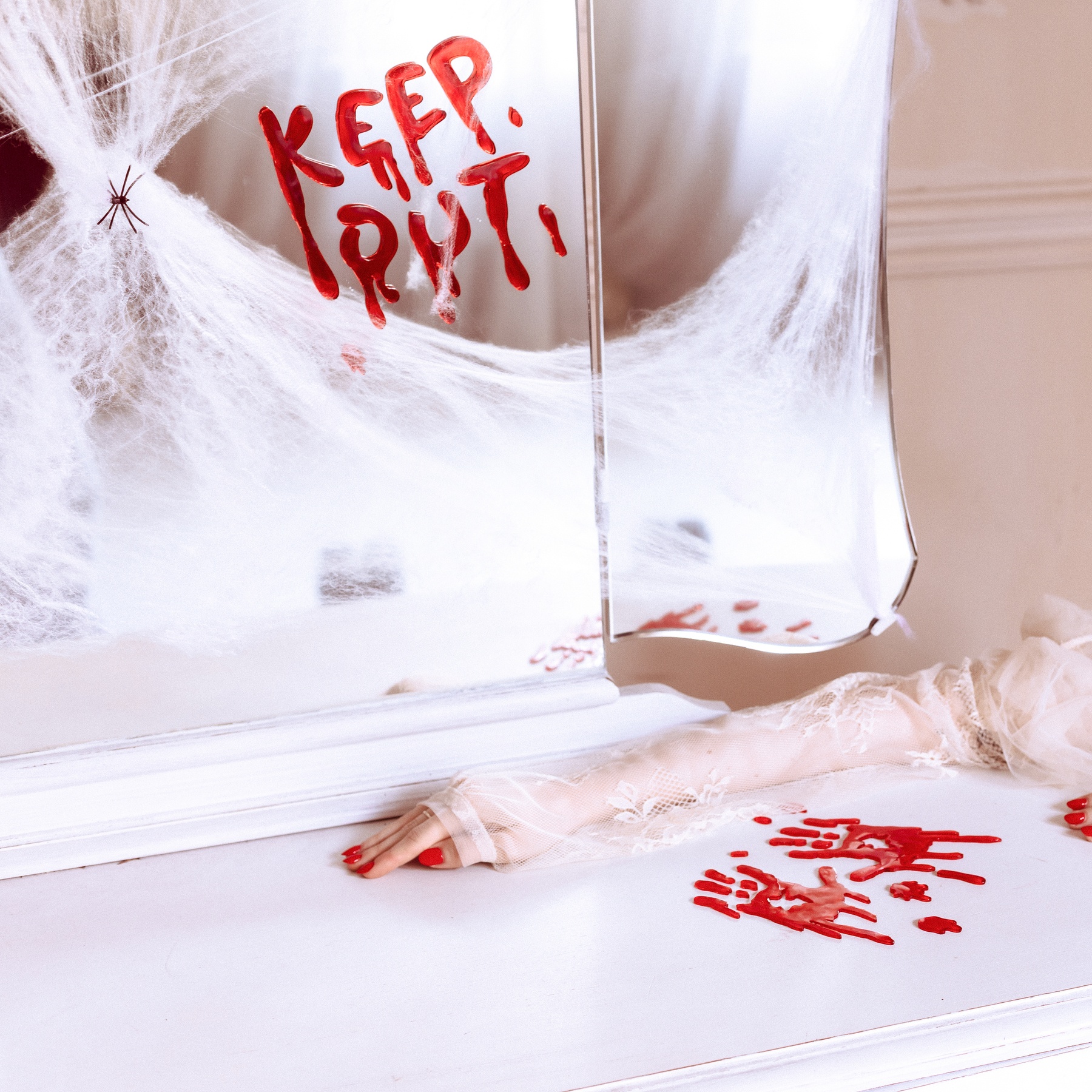 Decoração adesiva para janelas Keep Out em forma de gel - 2