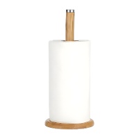 Porta-bolsas de bambu vertical