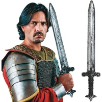Espada medieval de guerreiro de 58 cm