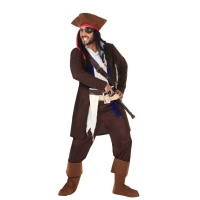 Fato de Pirata do Caribe