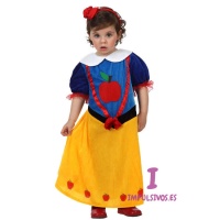Fato de princesa da floresta para bebé