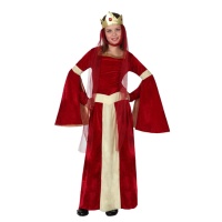 Fato de Senhora da Idade Média para menina