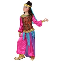 Fato de dançarina árabe infantil