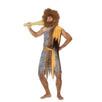 Fato de homem das cavernas de Neanderthal para homens