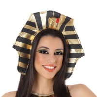 Toucado egípcio de Faraó para mulher - 29 x 29 cm
