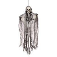 Pendente fantasma esqueleto com rastas - 91 cm