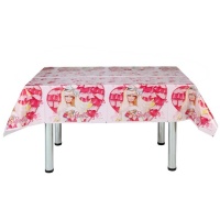 Toalha de mesa de Barbie cor-de-rosa - 1,80 x 1,20 m