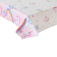 Toalha de mesa de Unicórnio de fantasia - 183 x 132 cm