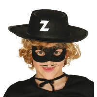 Chapéu El Zorro para crianças - 52 cm