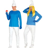 Fato de anão azul para homem