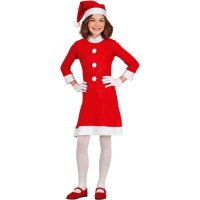 Fato de Mamã Pai Natal para menina