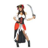 Fato de Pirata Sexy para mulher