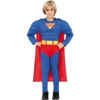 Fato de super-herói para crianças