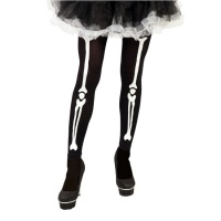 Collants esqueleto Halloween