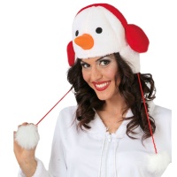 Gorro de boneco de neve - 56 cm