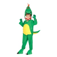 Fato de dinossauro infantil