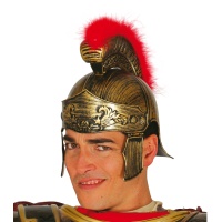 Capacete romano dourado - 59 cm