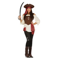 Fato de pirata Morgan para mulher