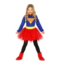 Fato de super-herói para rapariga