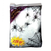 Teias de aranha brancas - 228 gramas