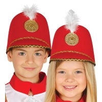 Chapéu de majorette para crianças - 54 cm