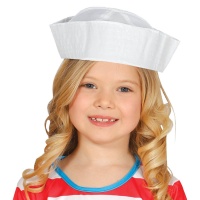 Chapéu de marinheiro para criança - 58 cm