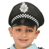 Chapéu de polícia de trânsito infantil - 55 cm