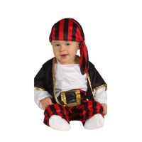 Fato de pirata corsário para bebé