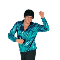 Camisa disco azul