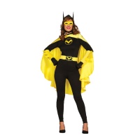 Fato de herói morcego para mulher