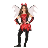 Fato de diabinha alada para menina
