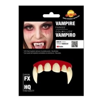 Dentes de vampiro com massa termoplástica