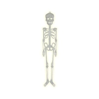 Pendente esqueleto fluorescente - 75 cm