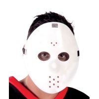 Máscara de assassino branca