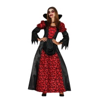Fantasia de imperatriz vampira para mulher