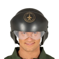 Capacete de piloto de caça