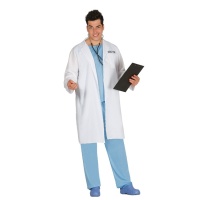 Fato de médico para homem