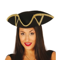 Chapéu de Almirante Pirata - 59 cm