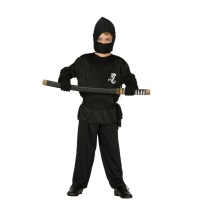 Fato de ninja preto para criança