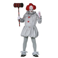 Disfarce de palhaço Pennywise para homem