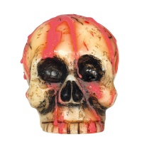 Vela caveira sangrenta - 10 cm