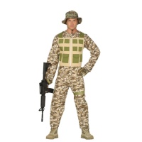 Traje de Soldado de Forças Especiais para homens